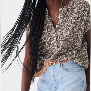 Faherty Dream Cotton Gauze Desmond Top